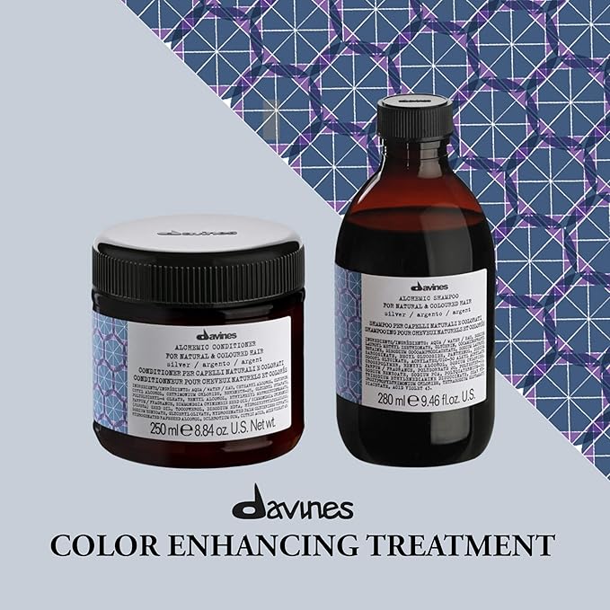 KIit Davines Alchemic Conditioner e Shampoo Argento