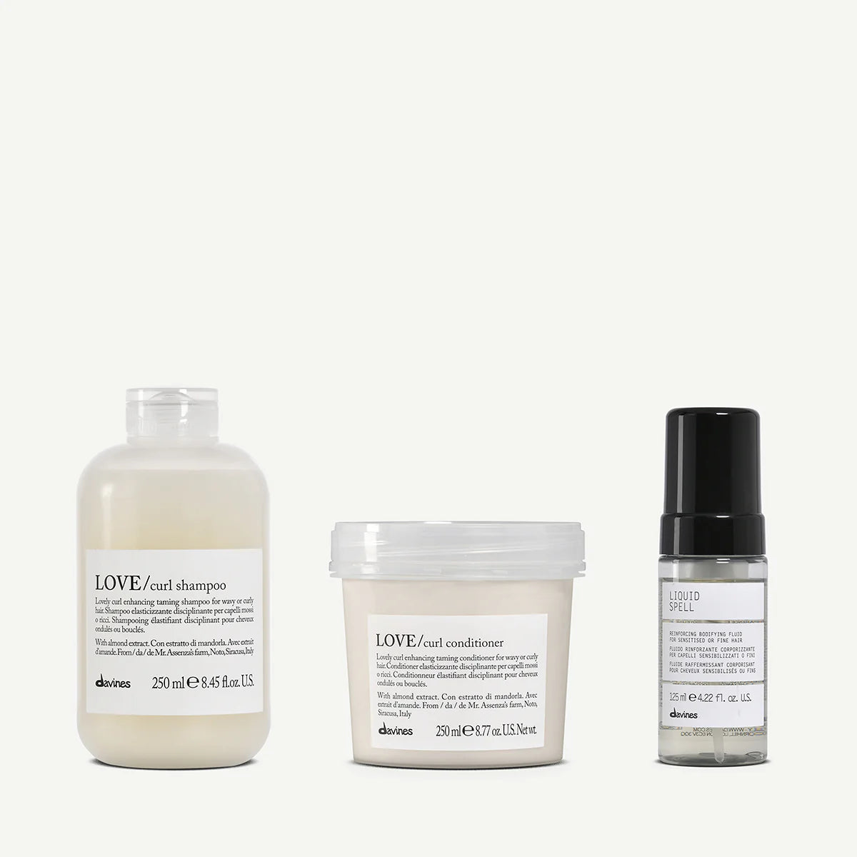 Davines Kit LOVE curl + liquid spell