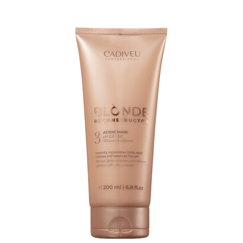 Cadiveu - Maschera Acidificante Blonde Reconstructor 200ML