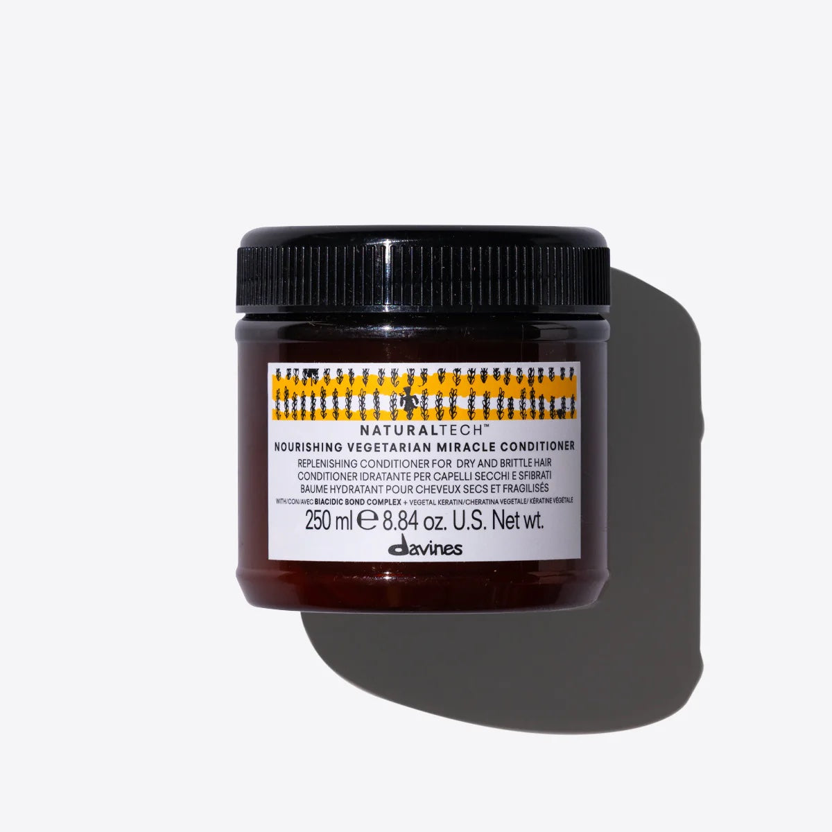 Davines - Balsamo per Capelli Sfibrati Nourishing Vegetarian Miracle Conditioner 250ML
