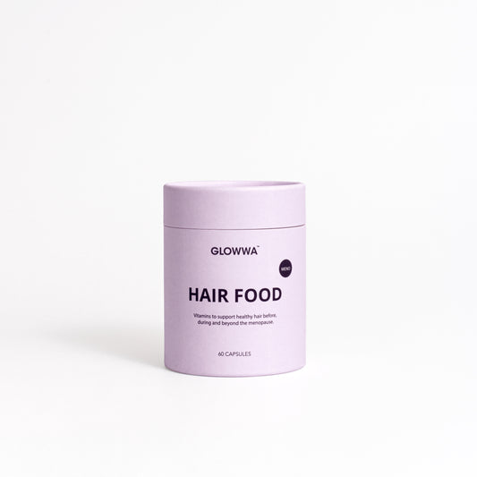 Glowwa - HAIR FOOD MENO - Integratore Capelli per la Menopausa