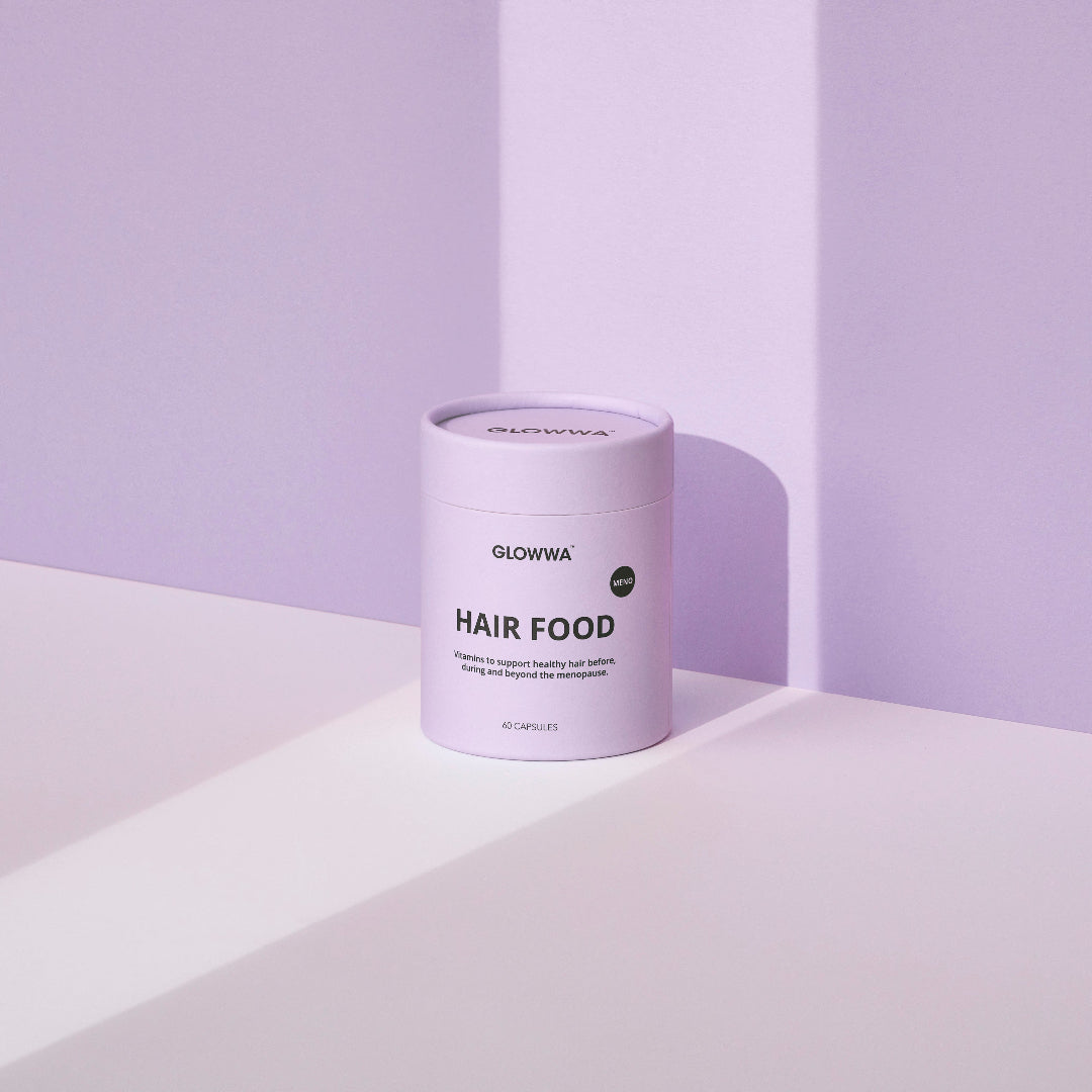 Glowwa - HAIR FOOD MENO - Integratore Capelli per la Menopausa