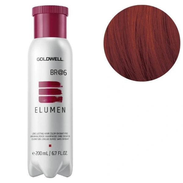 Colorazione Elumen br@6 biondo scuro marrone rosso Goldwell 200ml