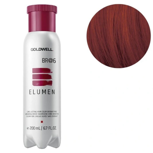 Colorazione Elumen br@6 biondo scuro marrone rosso Goldwell 200ml