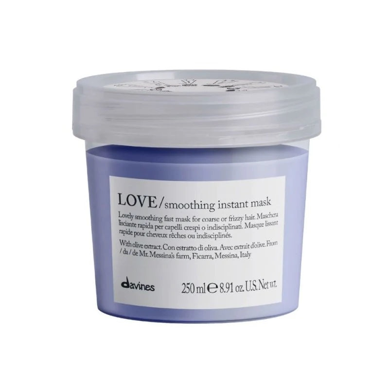 Davines - Maschera Rapida Love Smoothing Instant Mask per capelli crespi 250ML