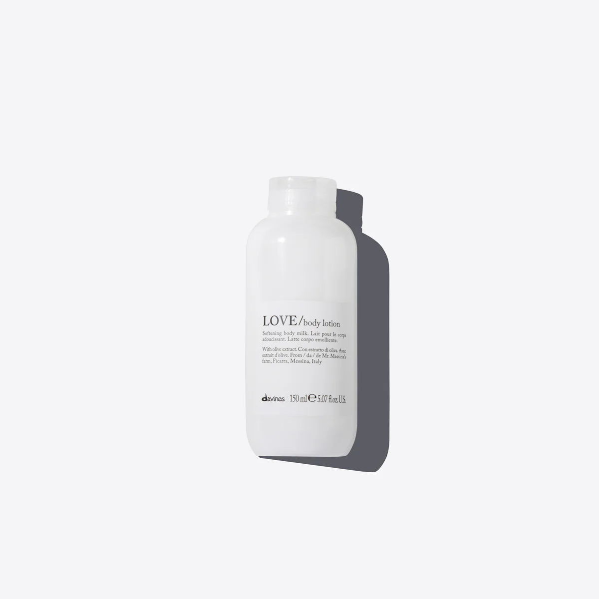 DAVINES LOVE body lotion - latte corpo idratante emolliente 150ml